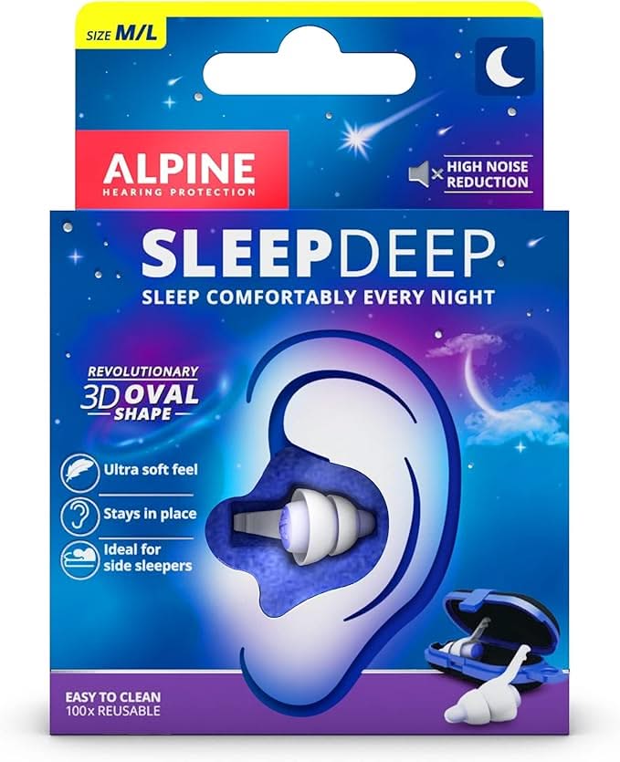 Alpine Sleepdeep Sleeping Earplugs 1 Pair Alpine Yallatoys