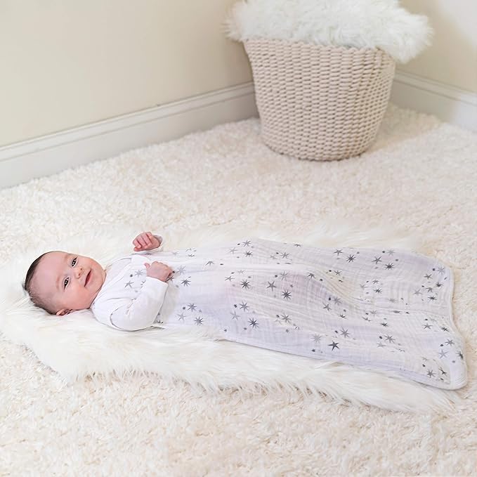 Aden + Anais Sleeping Bag Twinkle Star Cluster 6 to 18 months aden + anais Yallatoys