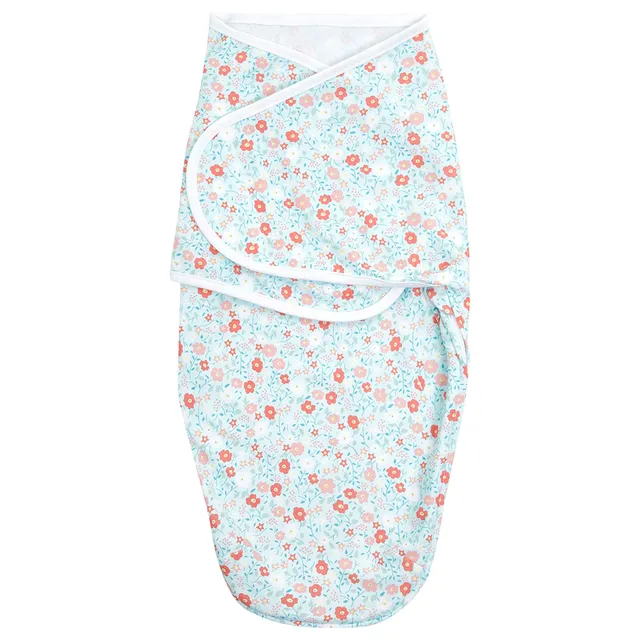 Aden + Anais Easy Swaddle Wrap Pack Of 3 Fairy Tale Flowers 4 to 6 Months aden + anais Yallatoys