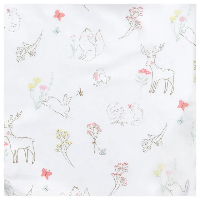 Aden + Anais Easy Swaddle Wrap Pack Of 3 Fairy Tale Flowers 4 to 6 Months aden + anais Yallatoys