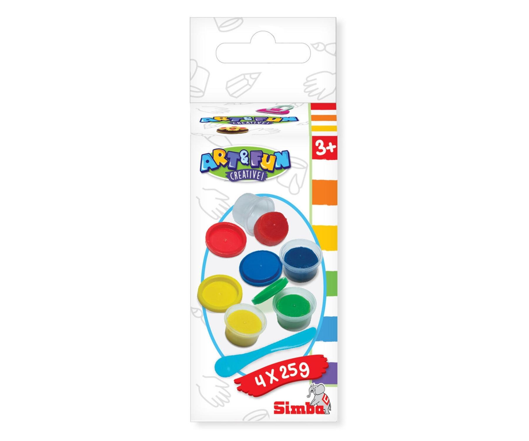 Art & Fun Set of 4 Doug Pots 25g Art & Fun Yallatoys