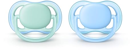 Philips Avent Ultra Air Soother Night time 0 to 6M Boy x2 Philips Avent Yallatoys