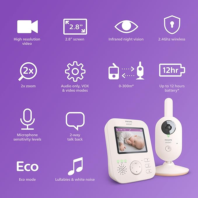 Philips Avent Advanced Video Baby Monitor Philips Avent Yallatoys
