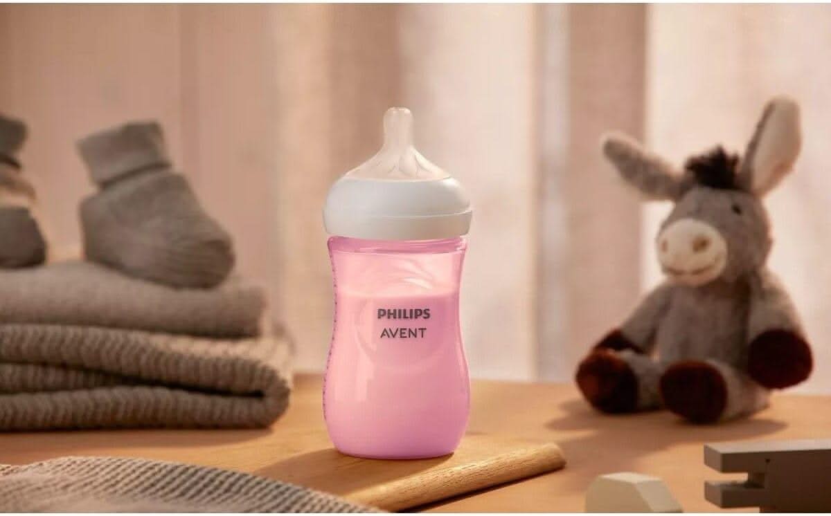 Philips Avent Natural 3.0 Feeding Bottle 260 Ml X1 Pink Philips Avent Yallatoys