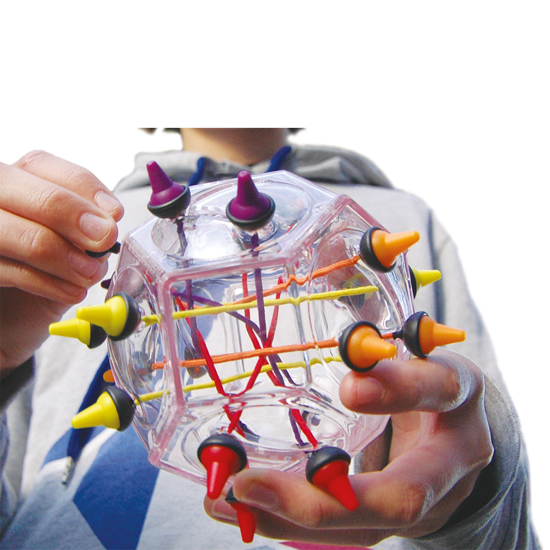 Advanced 3D Logic String Puzzle