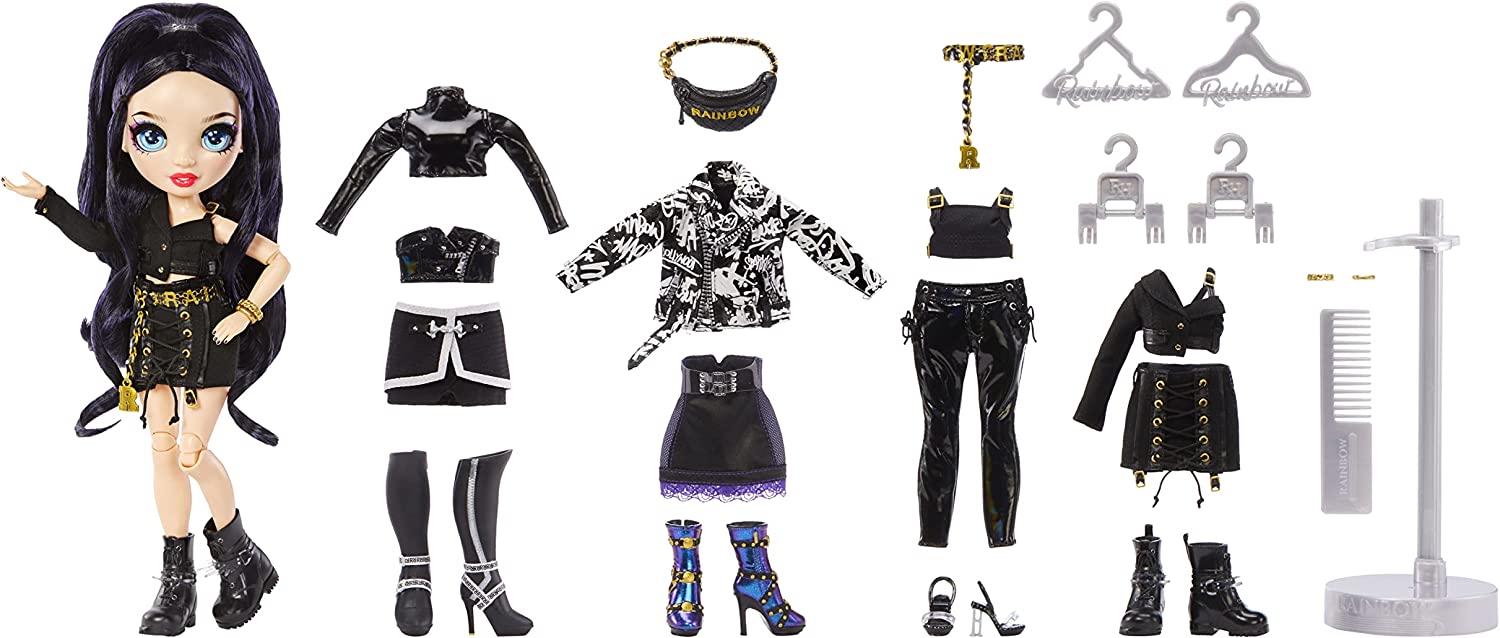 Ainsley mini fashion doll with designer outfits