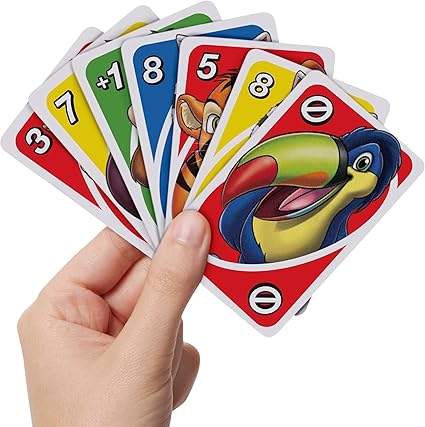 Animal Themed Uno Junior Cards