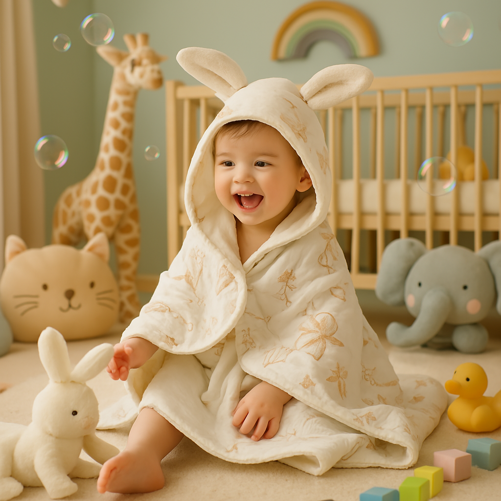 Kinder Valley Rabbit Ears Cape Towel Kinder Valley Yallatoys