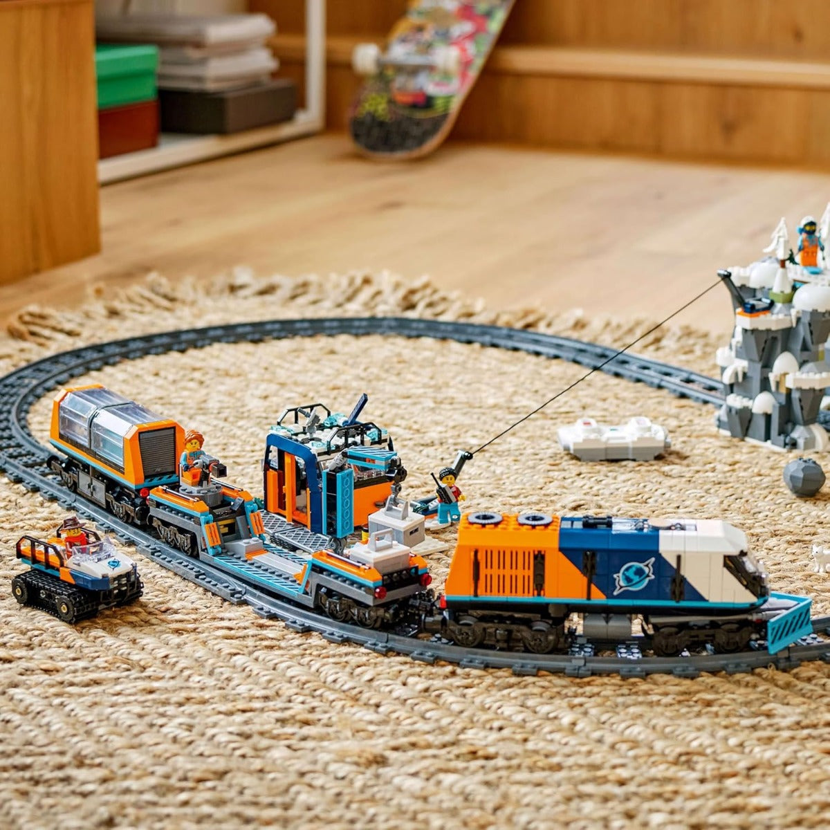 Arctic Explorer Train With Tracks