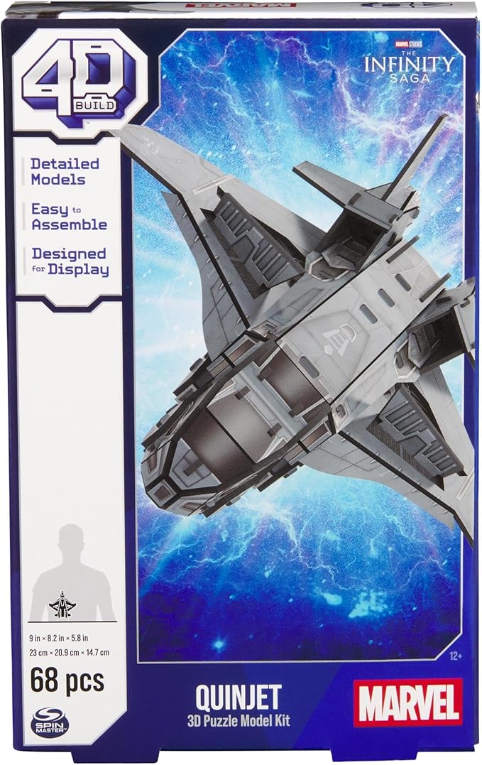 Avengers Quinjet 3D Model Build