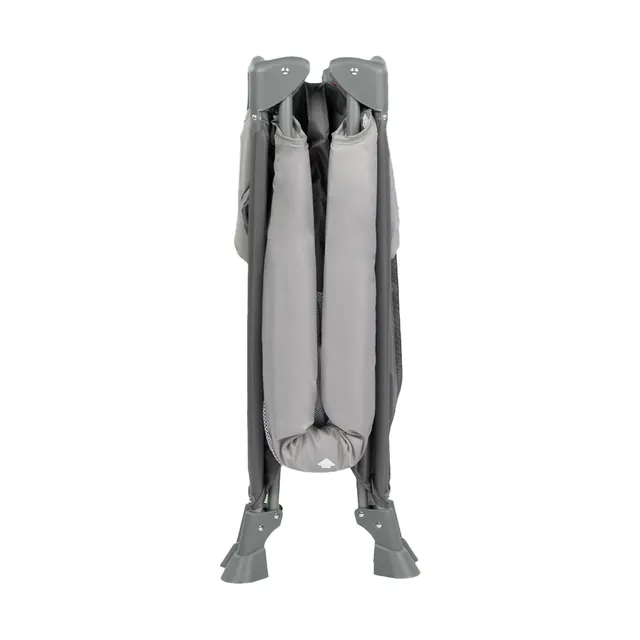 Bumble And Bird 2 in 1 Travel Cot And Foldable Playpen  Grey Bumble & Bird Yallatoys