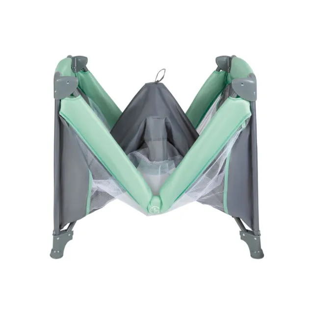 Bumble And Bird 2 in 1 Travel Cot And Foldable Playpen Green Bumble & Bird Yallatoys