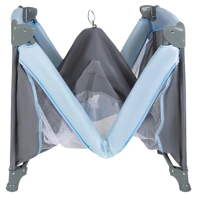 Bumble And Bird 2 in 1 Travel Cot And Foldable Playpen Blue Bumble & Bird Yallatoys