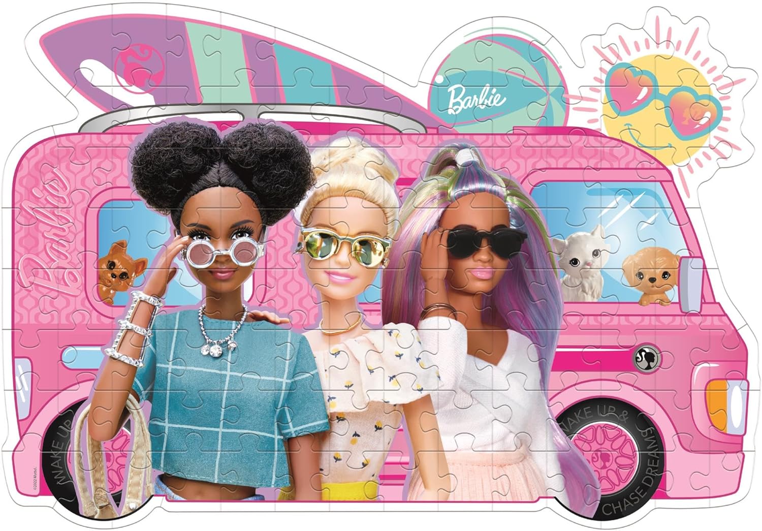 Barbie & Summer Jigsaw Puzzle 104pcs Barbie Yallatoys
