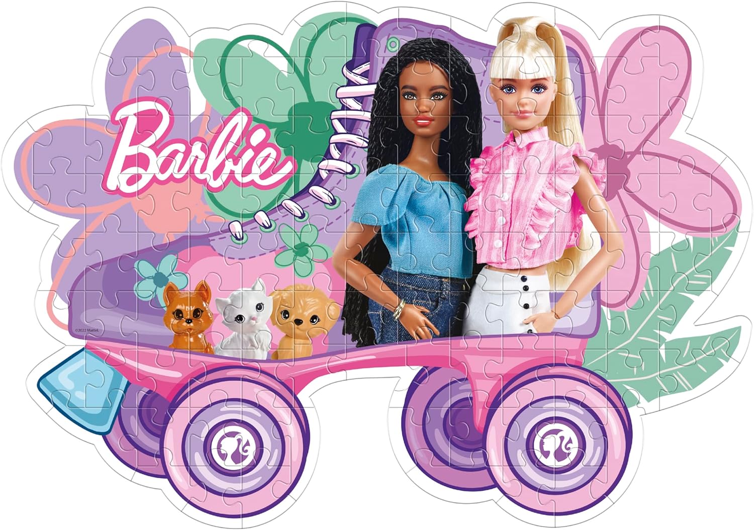 Barbie & Skate Summer Jigsaw Puzzle 104pcs Barbie Yallatoys