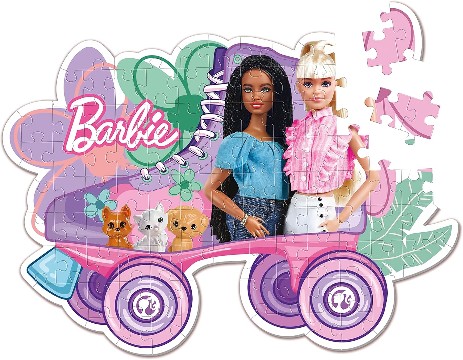 Barbie & Skate Summer Jigsaw Puzzle 104pcs Barbie Yallatoys