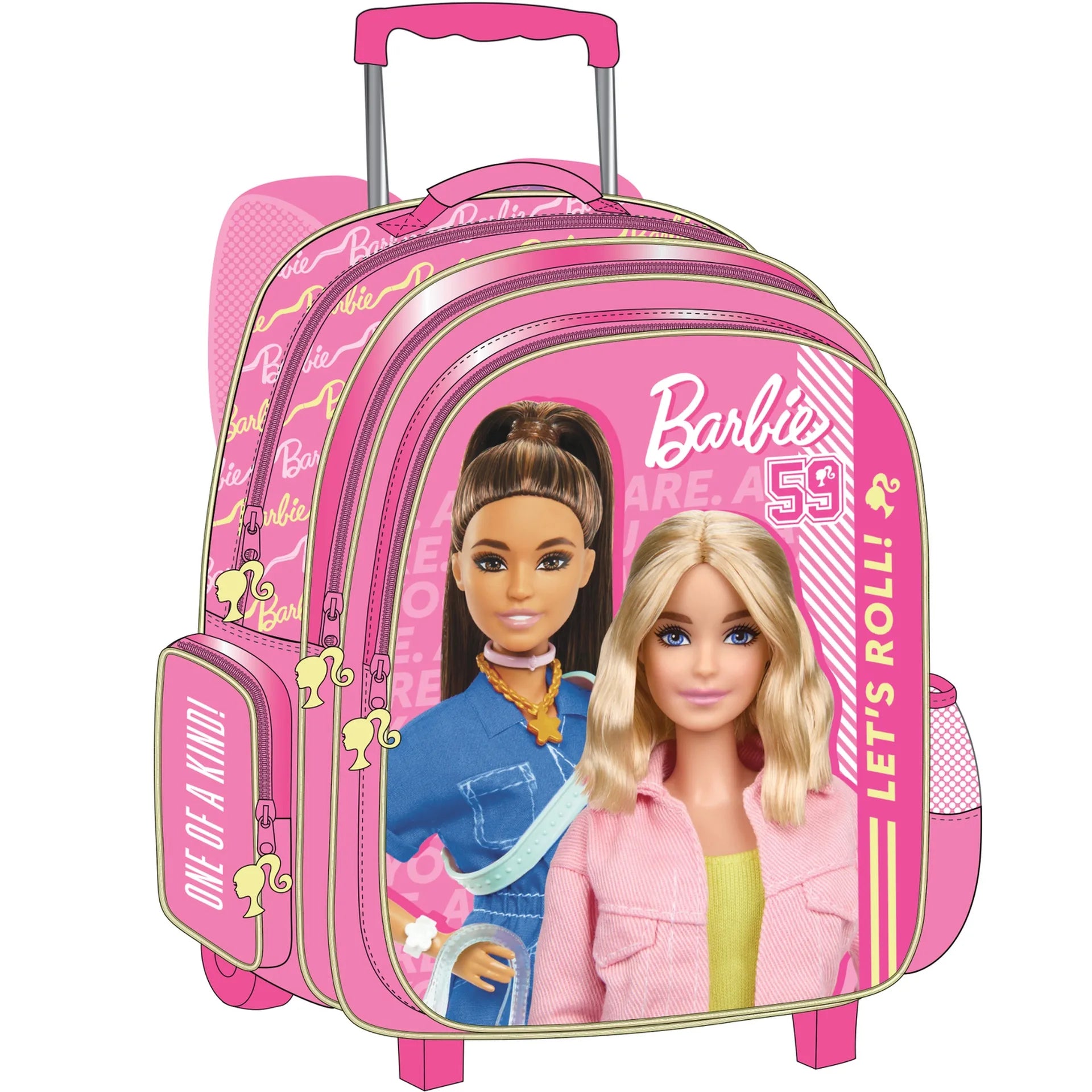 Barbie School Trolley Bag 18 Inch