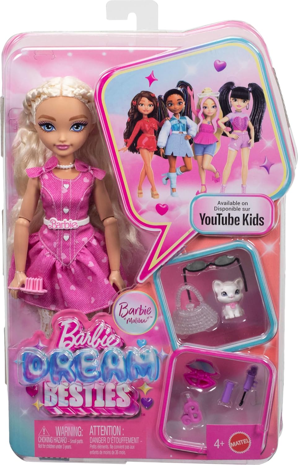 Barbie Dream Besties Malibu Doll and Accessories