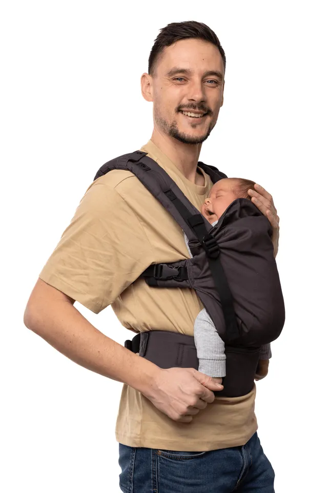 Boba X Baby Carrier Charcoal Boba Yallatoys