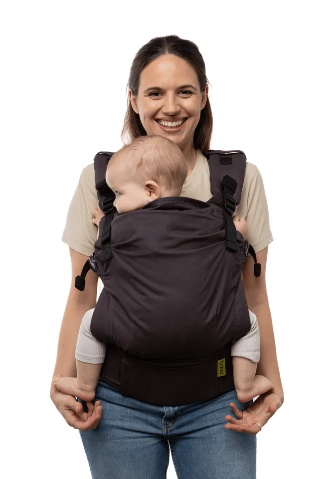 Boba X Baby Carrier Charcoal Boba Yallatoys