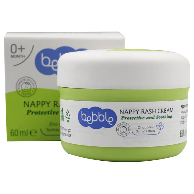 Bebble Nappy Rash Cream 60Ml Bebble Yallatoys