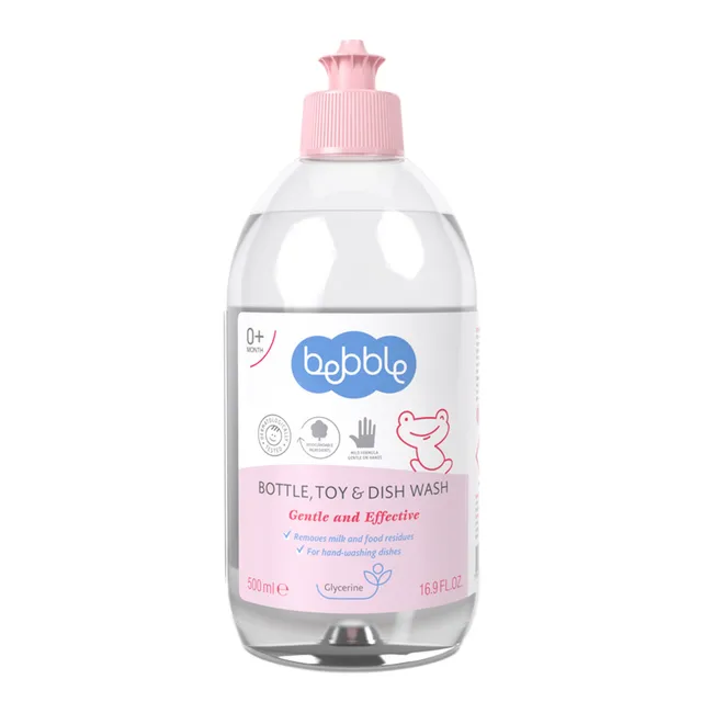 Bebble Bottle Toy And Dish Wash 500Ml Bebble Yallatoys