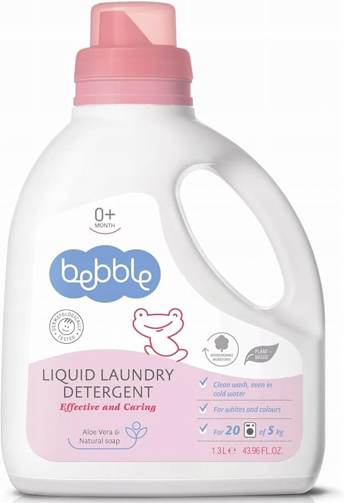 Bebble Liquid Laundry Detergent 1300Ml Bebble Yallatoys