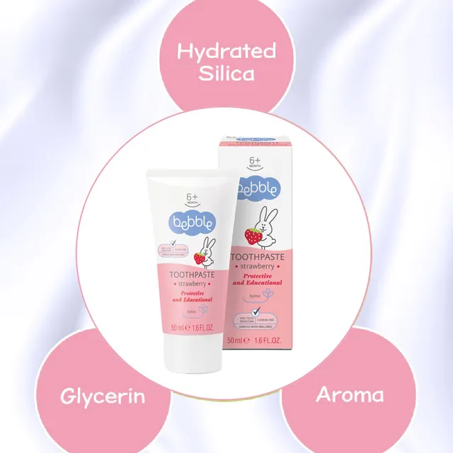 Bebble Toothpaste Strawberry 50Ml Bebble Yallatoys