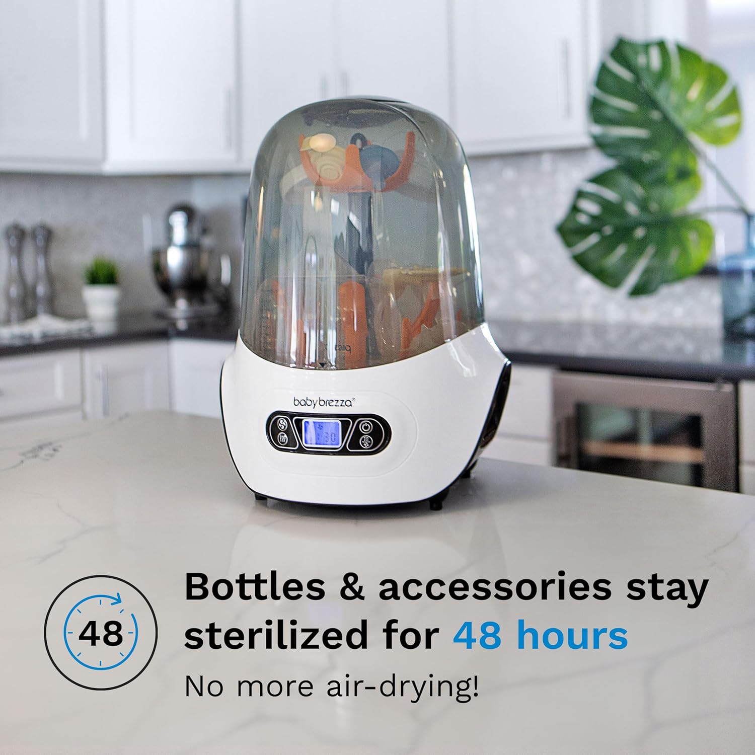 Baby Brezza One Step Baby Bottle Sterilizer and Dryer Advanced Dome Baby Brezza Yallatoys