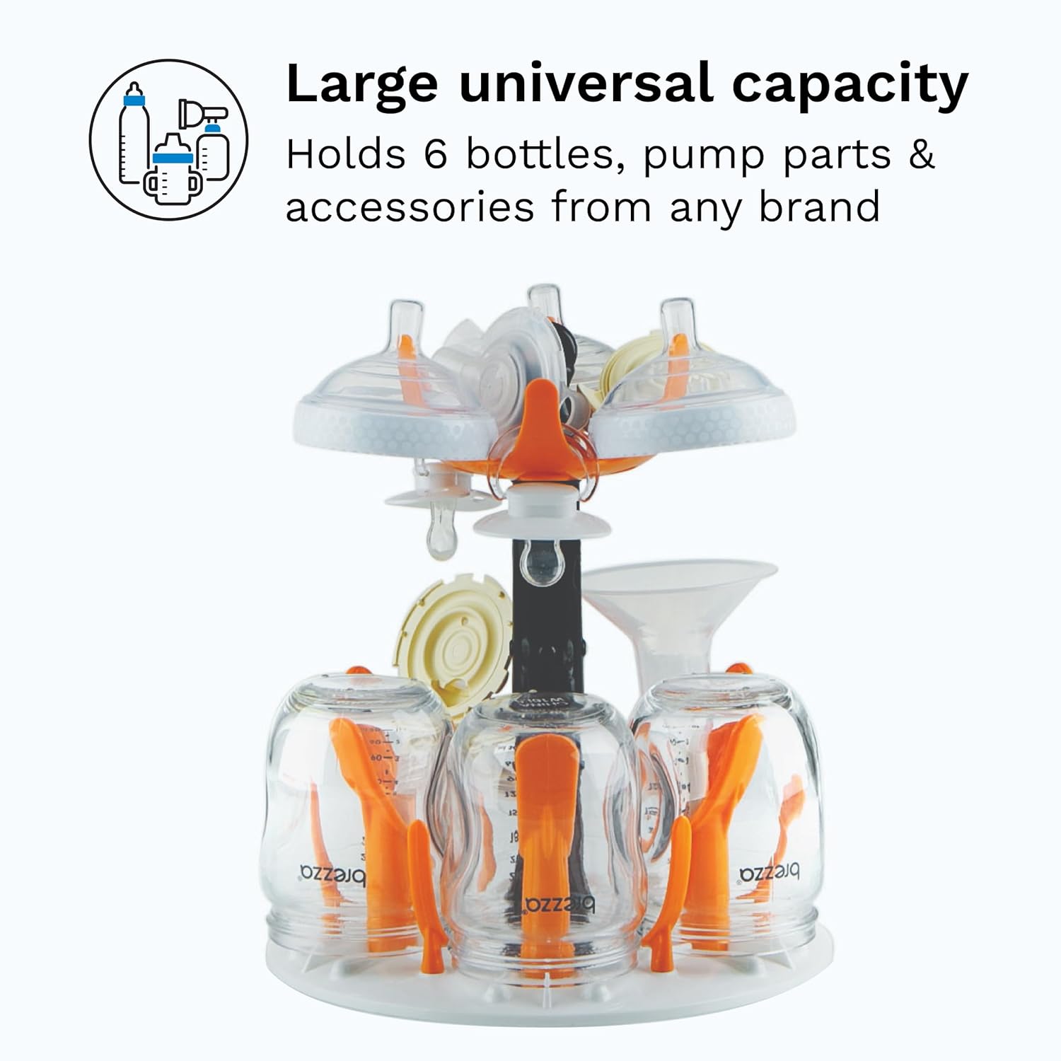 Baby Brezza One Step Baby Bottle Sterilizer and Dryer Advanced Dome Baby Brezza Yallatoys
