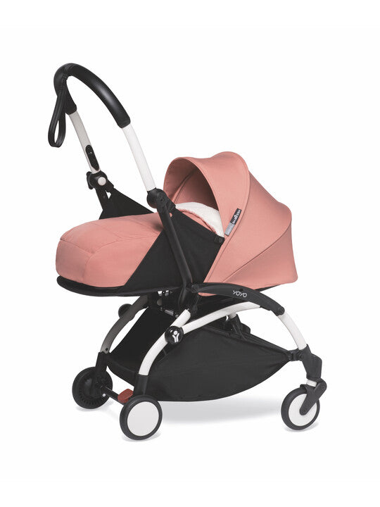 Babyzen YOYO² White Frame with Newborn Pack 0+ Ginger BABYZEN Yallatoys