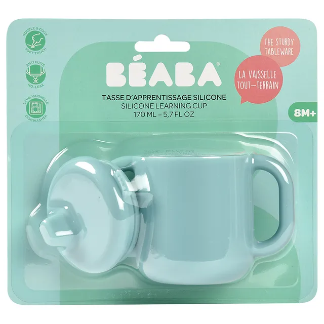 Beaba Silicone Learning Cup Blue Beaba Yallatoys