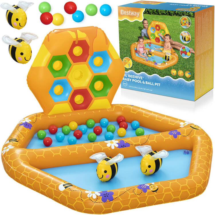 Bestway Baby Pool Ball Pit Lil Beehive Bestway Yallatoys