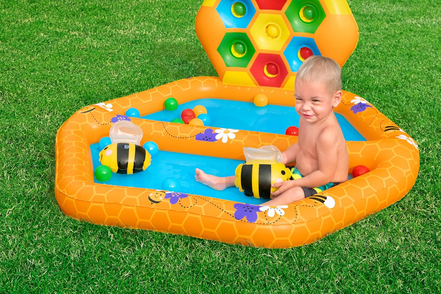 Bestway Baby Pool Ball Pit Lil Beehive Bestway Yallatoys