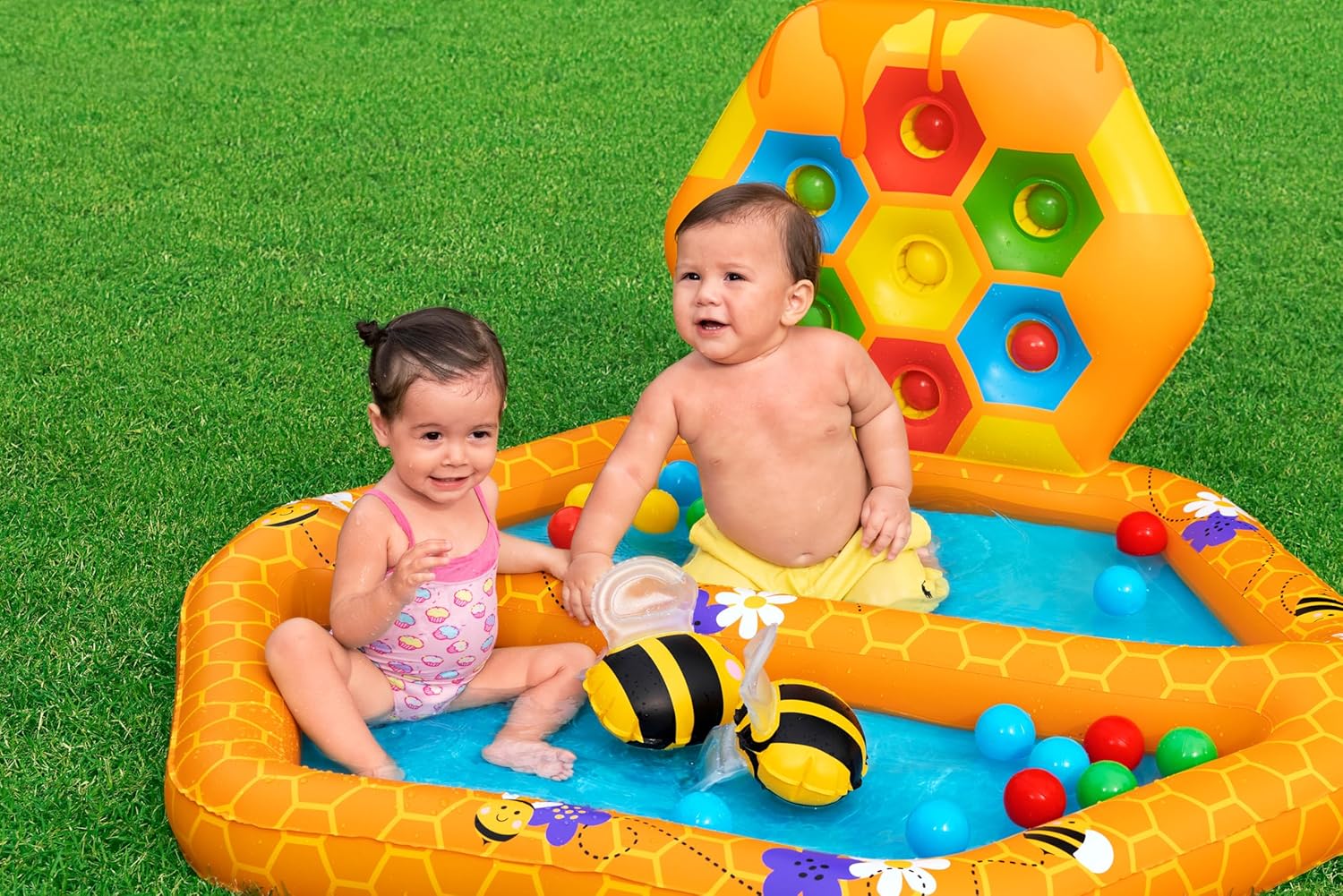 Bestway Baby Pool Ball Pit Lil Beehive Bestway Yallatoys