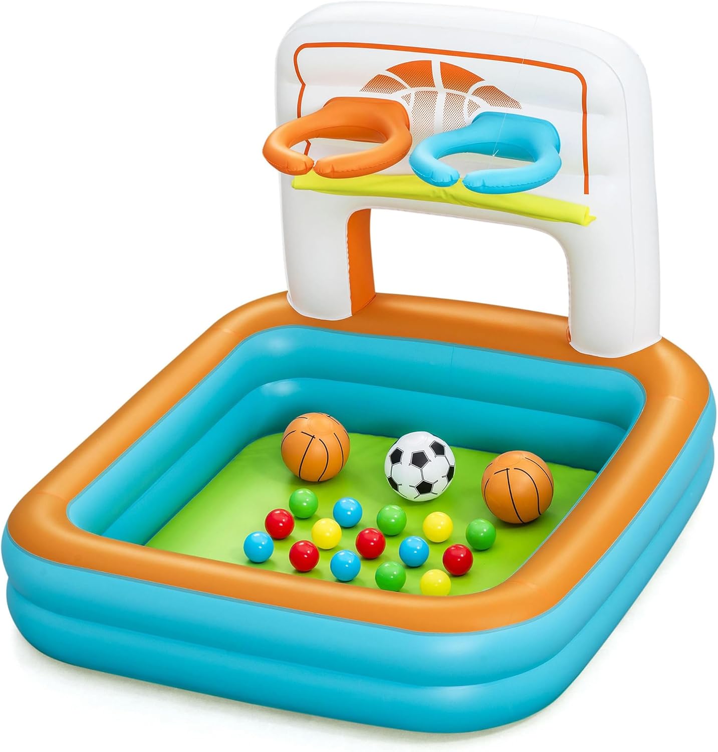 Bestway Kick N Swish 3 in 1 Multi Use Ball Pit Inflatable Sports Activitiy Center Bestway Yallatoys