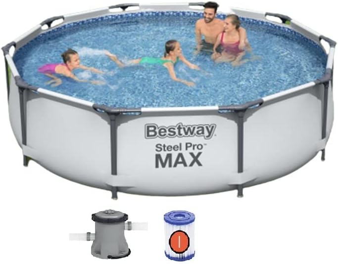 Bestway Steel Promax Pool Set 3.05m x 0.76m (Free Installation in 24hrs)