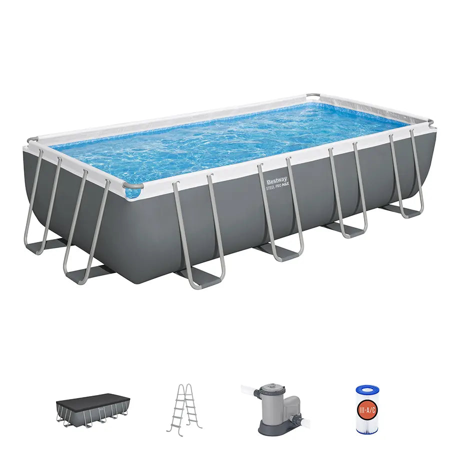 Bestway Steel Pro Max Rectangular Pool Set Bestway Yallatoys