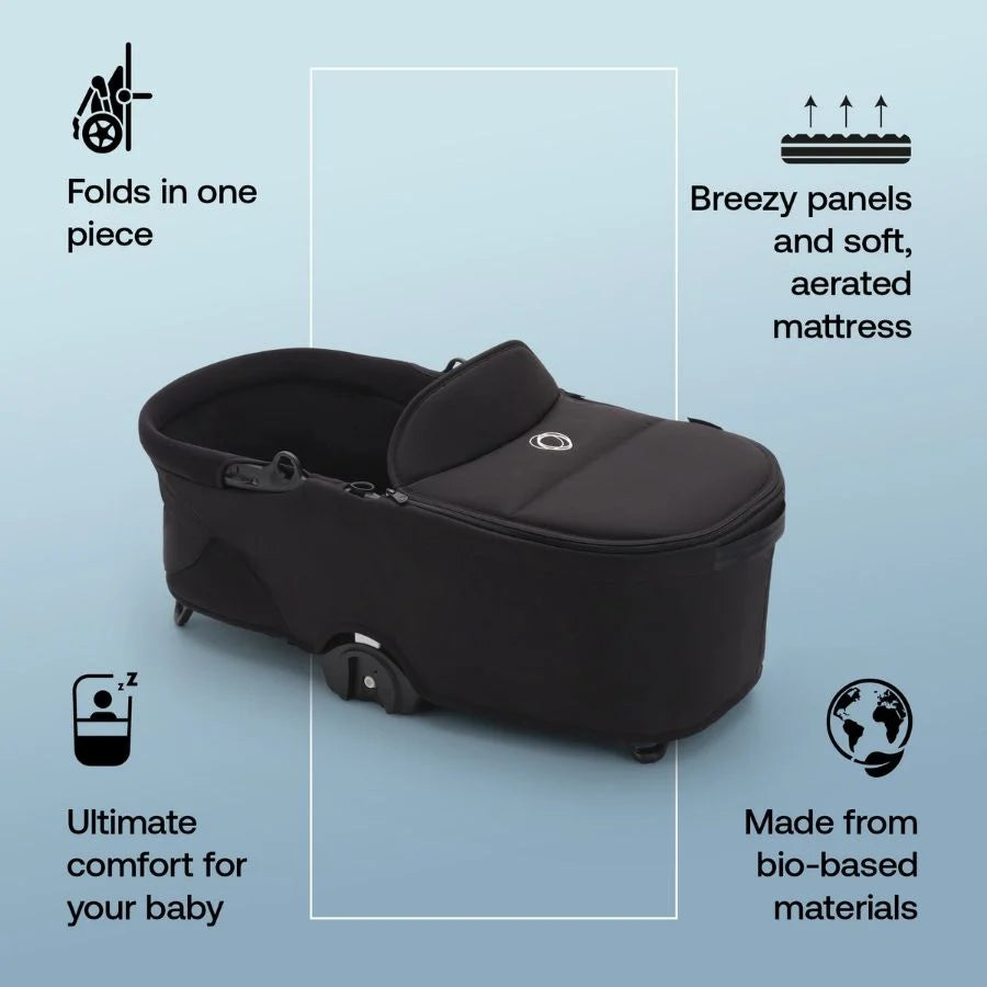 Bugaboo Dragonfly Bassinet Black – Yallatoys