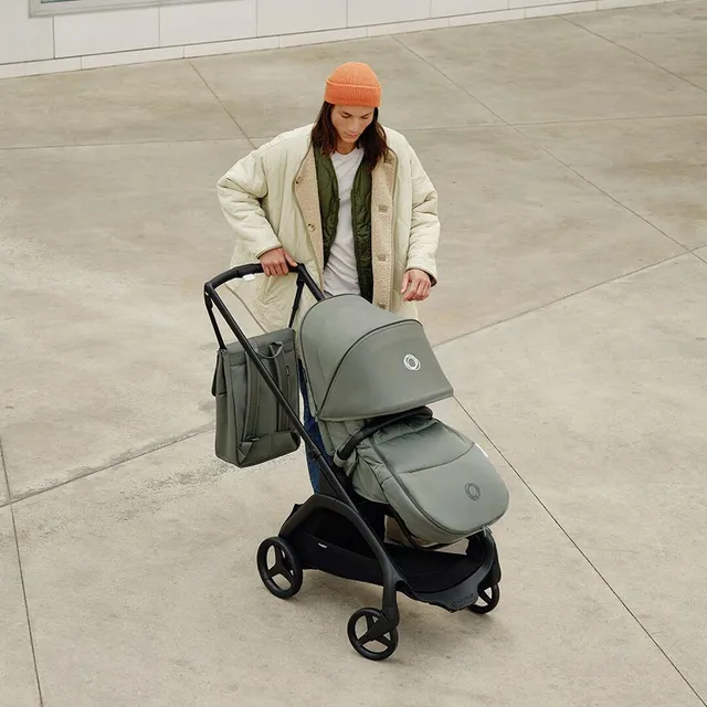 Bugaboo Dragonfly Stroller Black And Forest Green Bugaboo Yallatoys
