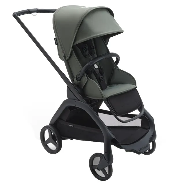 Bugaboo Dragonfly Stroller Black And Forest Green Bugaboo Yallatoys