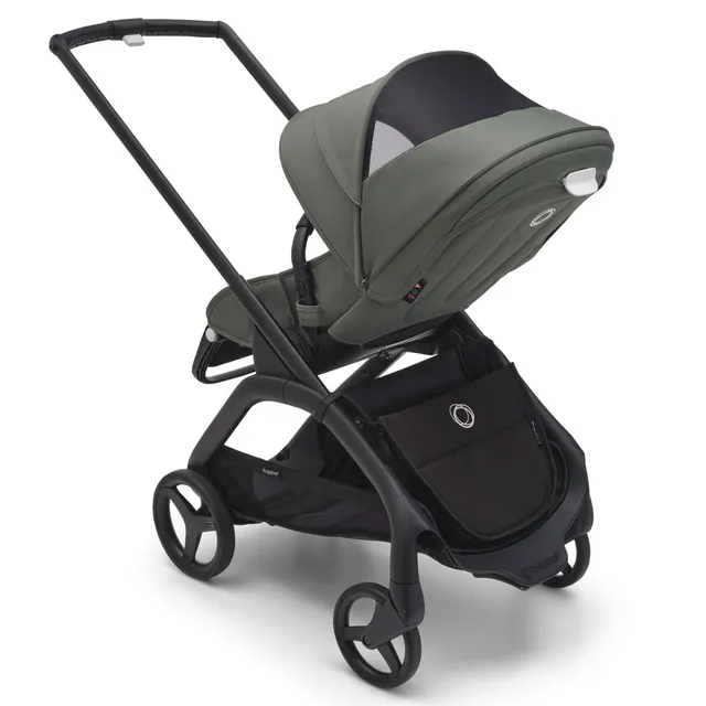 Bugaboo Dragonfly Stroller Black And Forest Green Bugaboo Yallatoys