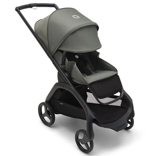 Bugaboo Dragonfly Stroller Black And Forest Green Bugaboo Yallatoys