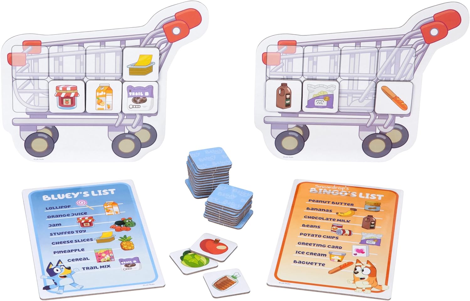 Bluey Shopping List Game
