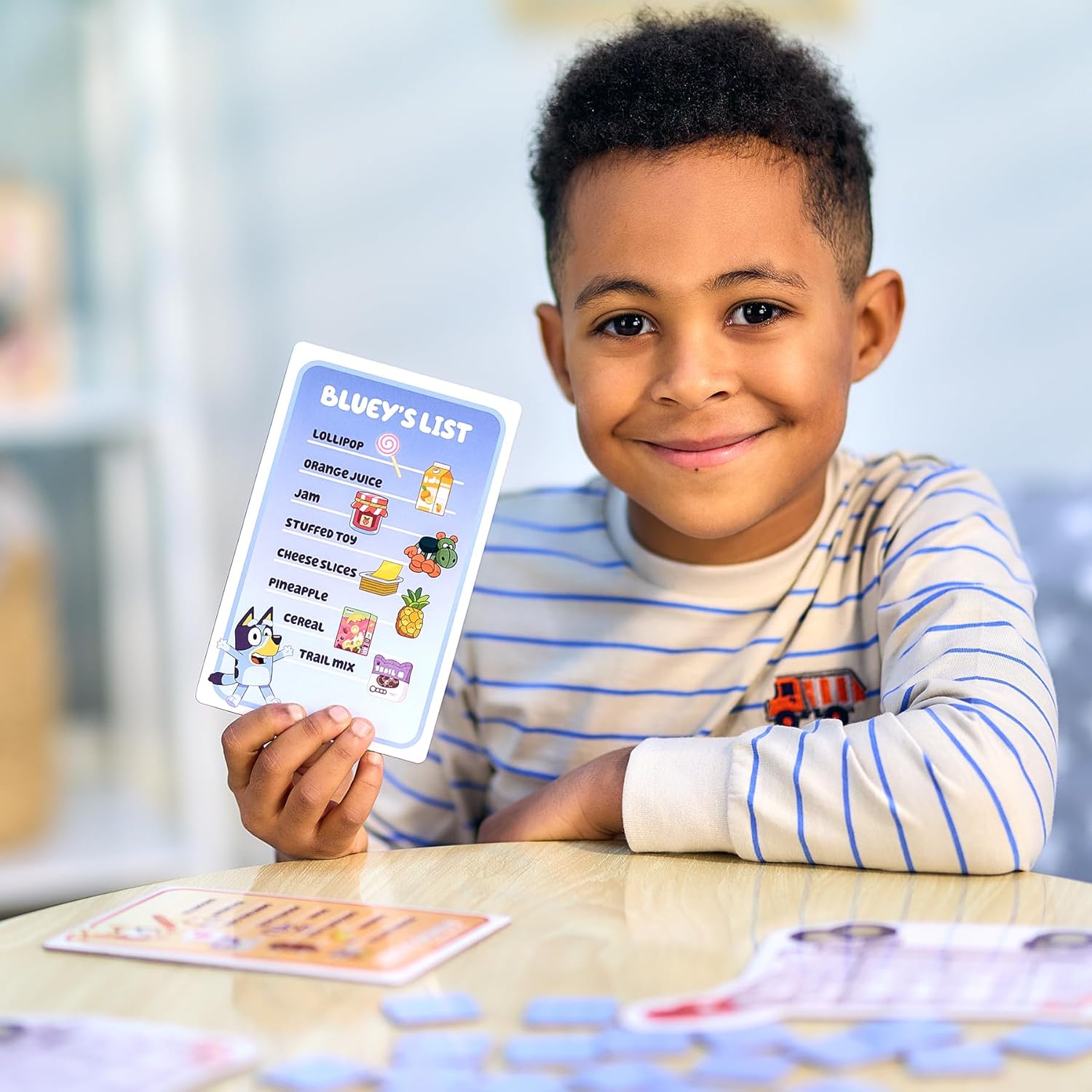 Bluey Shopping List Game