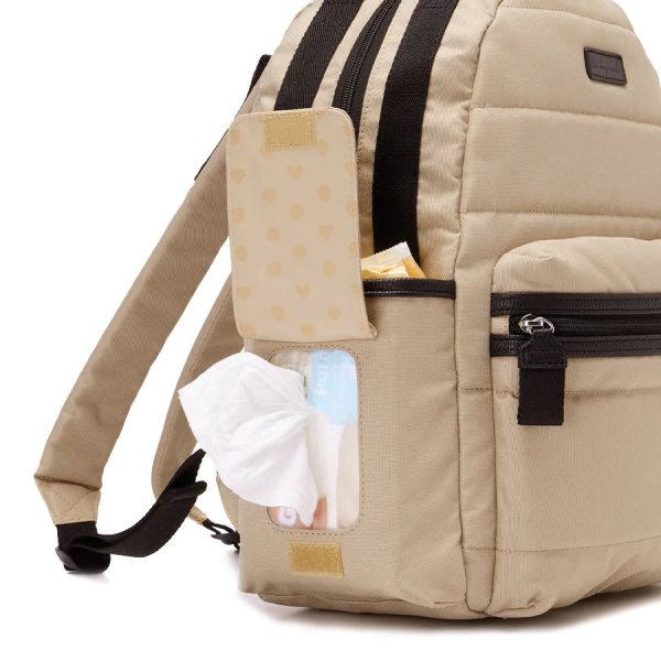 Babymel Diaper Bag Lola Eco Quilt Fawn Babymel Yallatoys