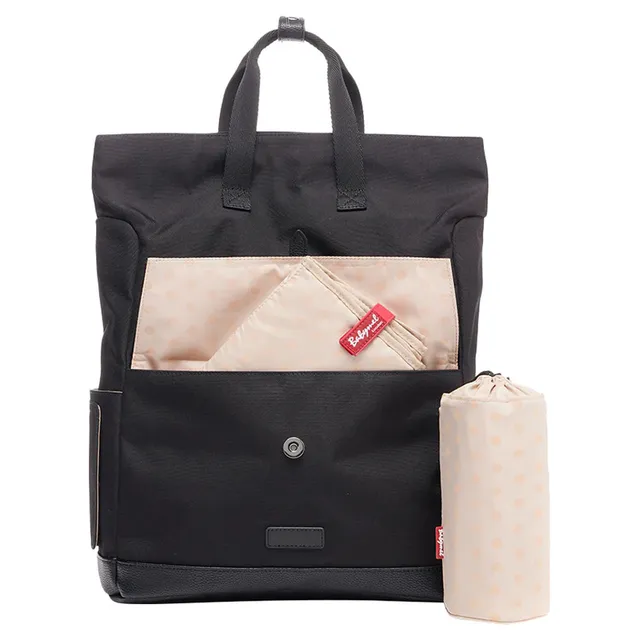 Babymel Quinn Eco Convertible Diaper Bag Black Babymel Yallatoys