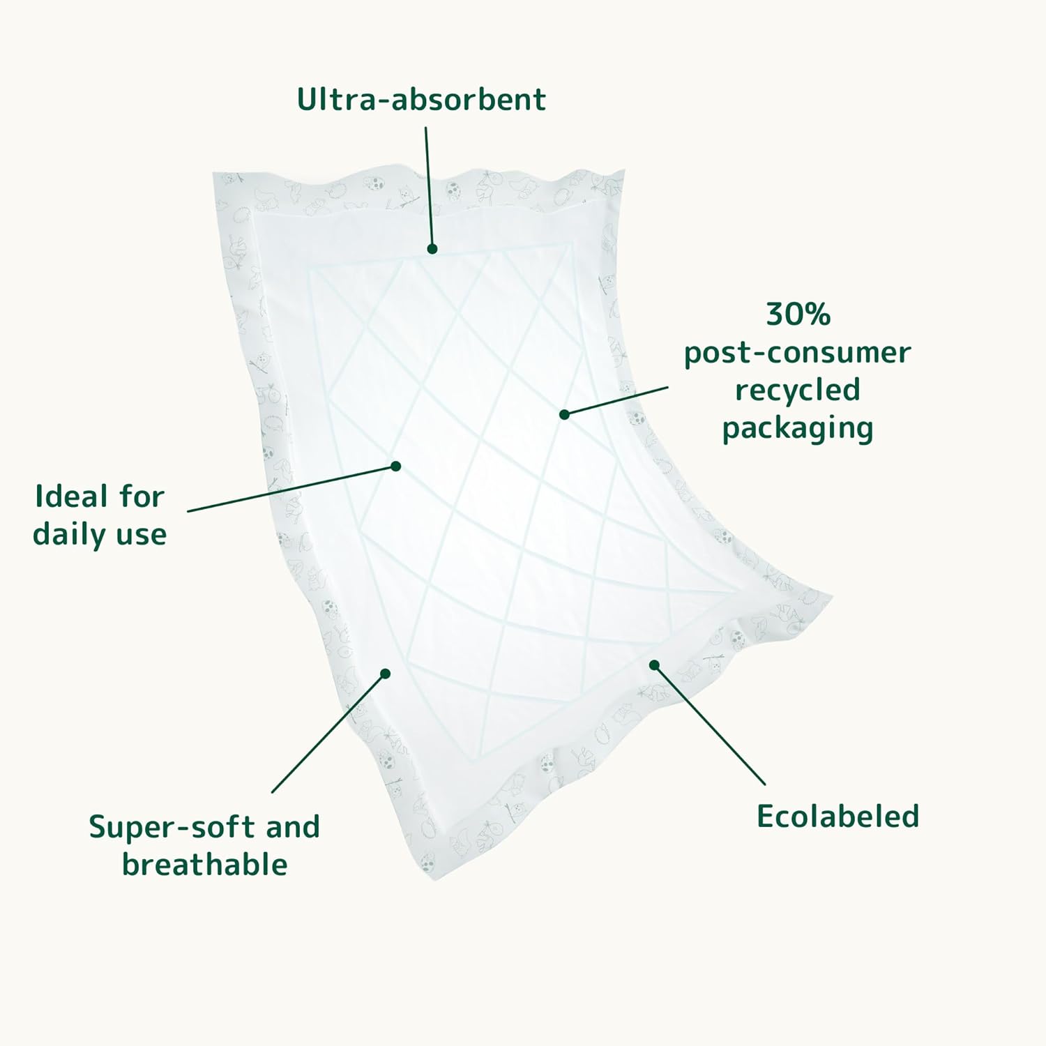 Bambo Nature Protective Mats 10s Bambo Nature Yallatoys