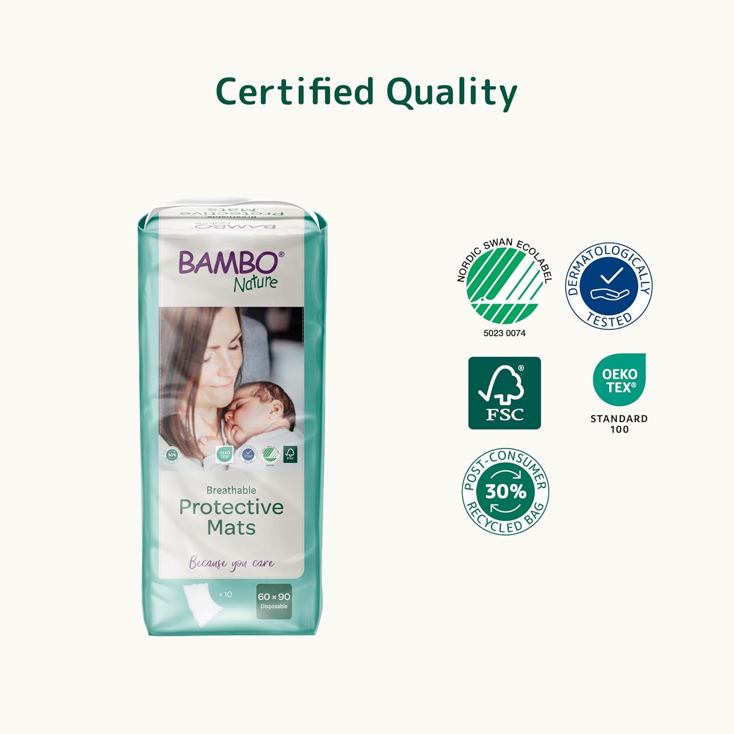 Bambo Nature Protective Mats 10s Bambo Nature Yallatoys