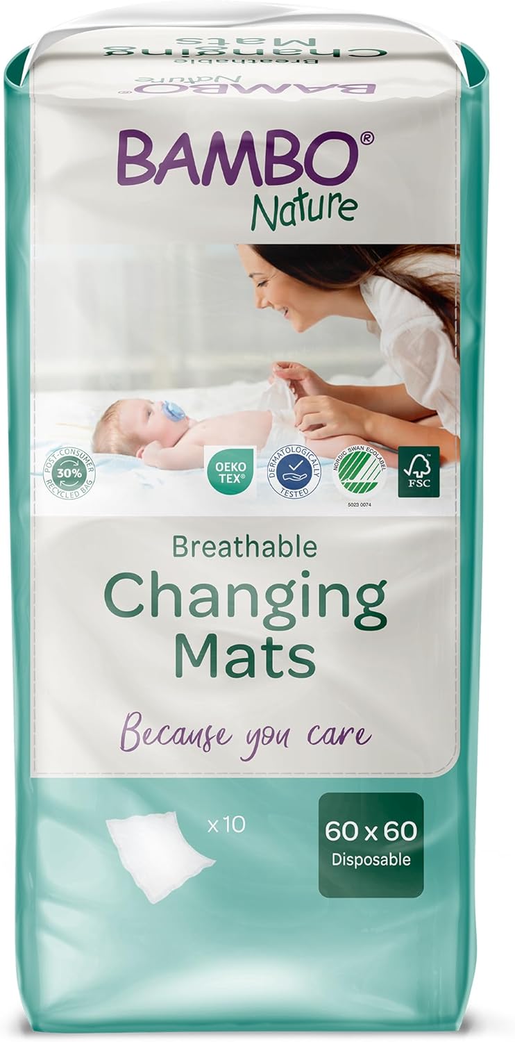 Bambo Nature Changing Mats 10s Bambo Nature Yallatoys